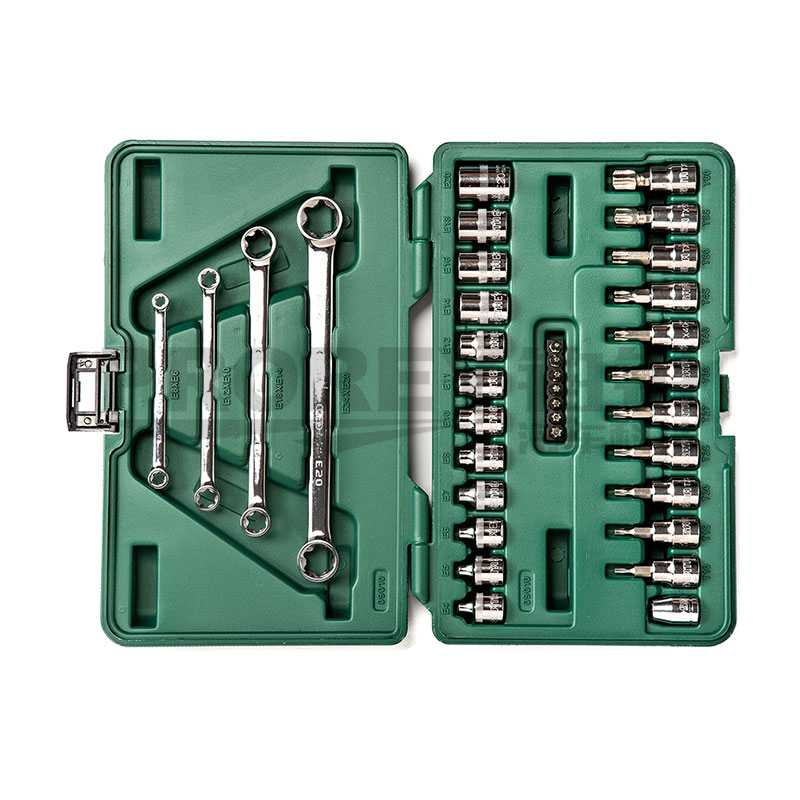 GW-130050360-世達(dá) 09010 35件6.3x10mm系列綜合花形工具組套-2