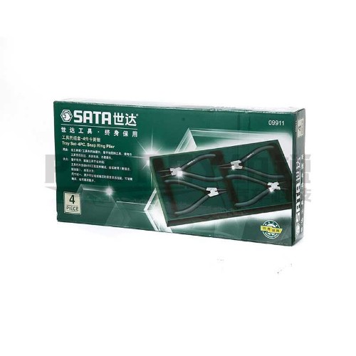 世達(dá) 09911 工具托組套-4件卡簧鉗