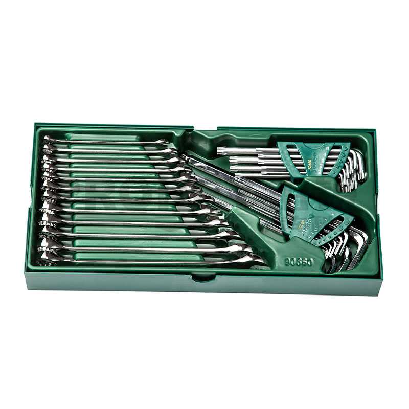 GW-130050303-世達 09906 工具托組套-30件兩用扳手及內(nèi)六角扳手-3