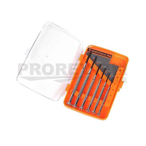 鋼盾 S037002 6件套金屬精密螺絲批