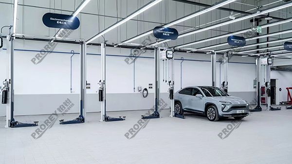 天津蔚來4S店-天津蔚來NSC-機修車間01