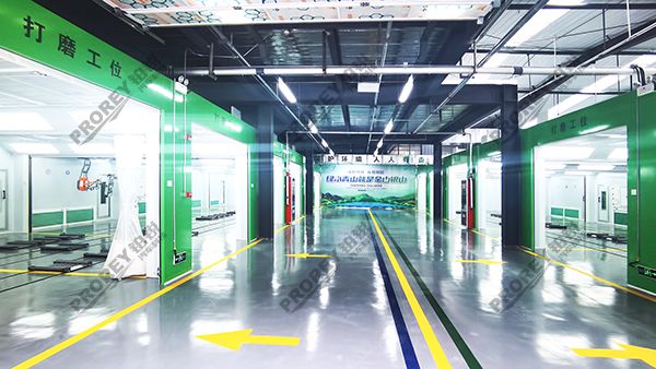 陜西鈑噴中心-咸陽綠島共享陜西綠色之星環(huán)?？萍?(2)