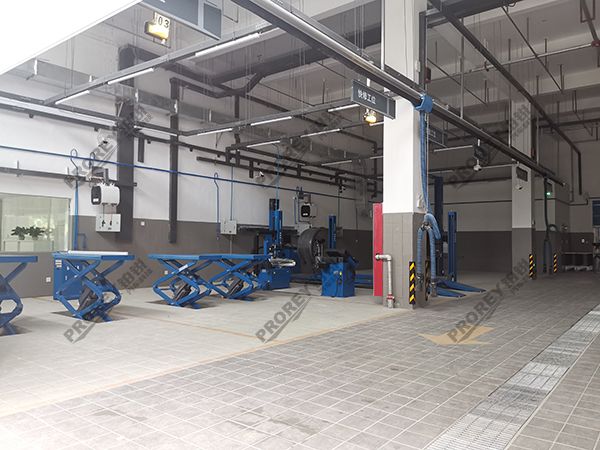 江西廣汽本田4S店-景德鎮(zhèn)廣甸華冠廣汽本田-車間左側照