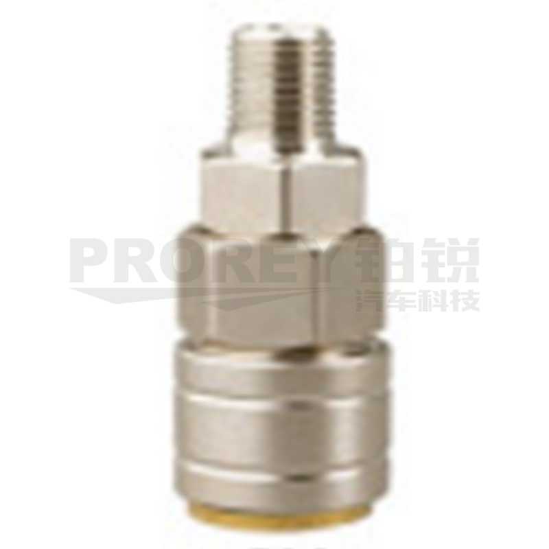 浦而曼 SM-20 1/4寸 C式自動(dòng)鎖緊快速接頭-母體-外牙型