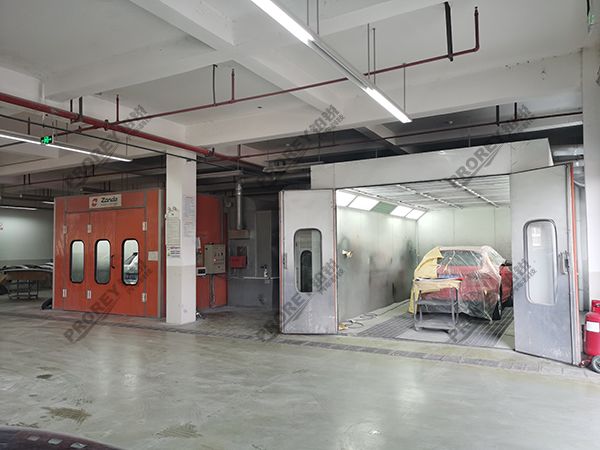 四川奧迪4S店-綿陽(yáng)新川西物奧迪改造前車間6