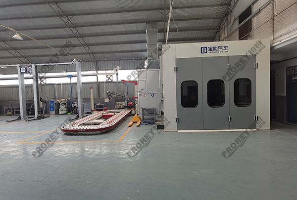 河南寶能4S店-開封寶能-烤漆房