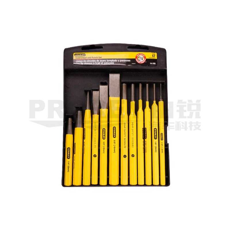 STANLEY 史丹利 16-299-23 12件套沖鑿