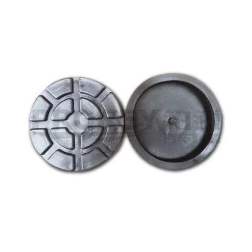 圓形無(wú)孔內(nèi)徑10.5CM 舉升機(jī)膠墊雙柱龍門膠帶腳墊