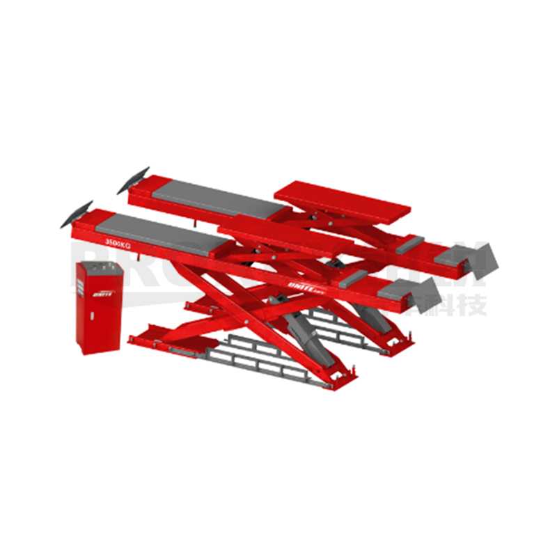 優(yōu)耐特 U-Y40 7035灰 4T藏地子母四輪定位大剪舉升機