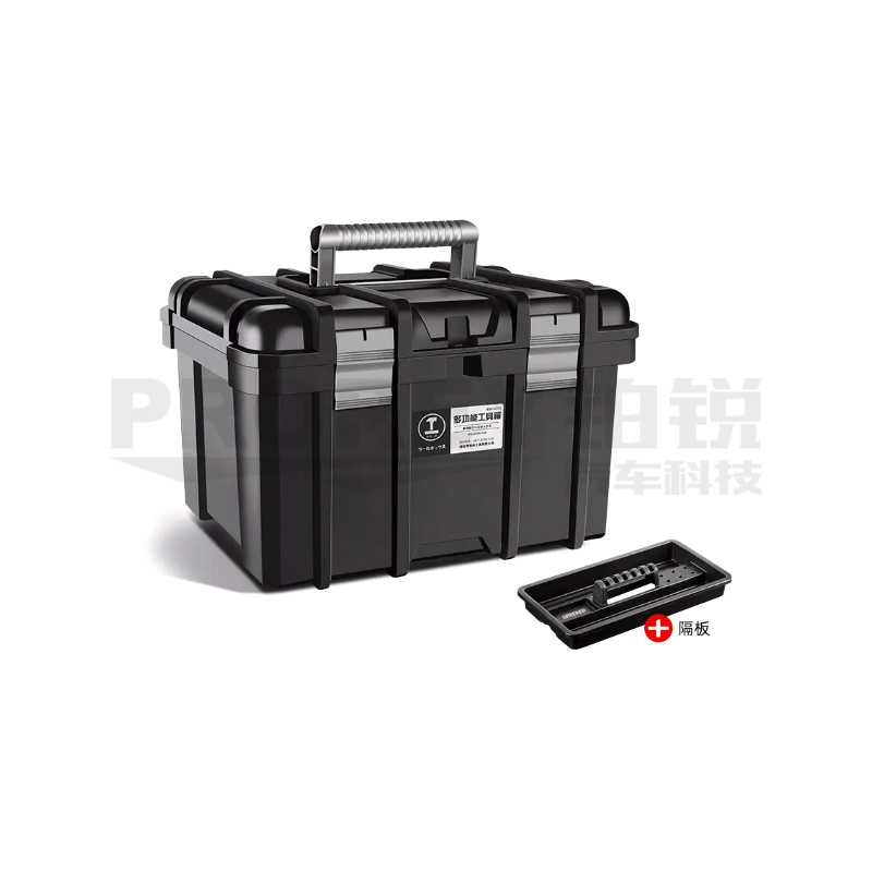 尺寸：41*32*26.5cm 重量：1.8kg 黑金剛工具箱