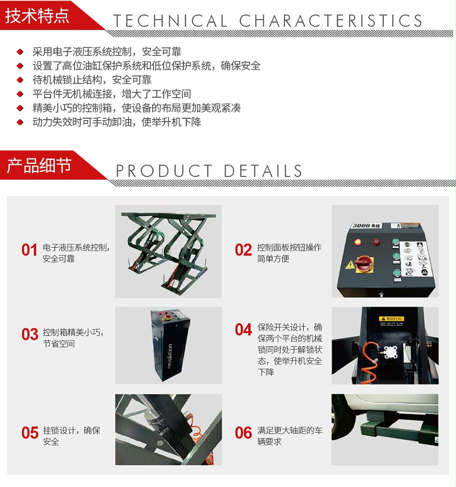 路特利 IG30 地藏剪式小剪舉升機(jī)-02