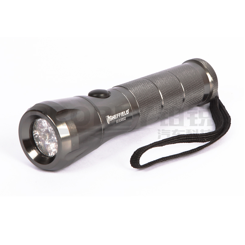 GW-130033842-鋼盾 S030002 高強(qiáng)度鋁合金手電筒(3節(jié)7號電池)6LED