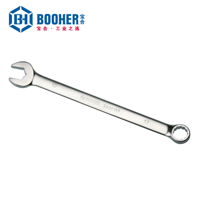 寶合 2231127 專利防滑型全拋光加長兩用扳手 27mm