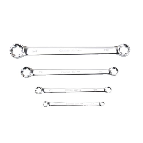 寶合 2200614 4件套全拋光花型扳手