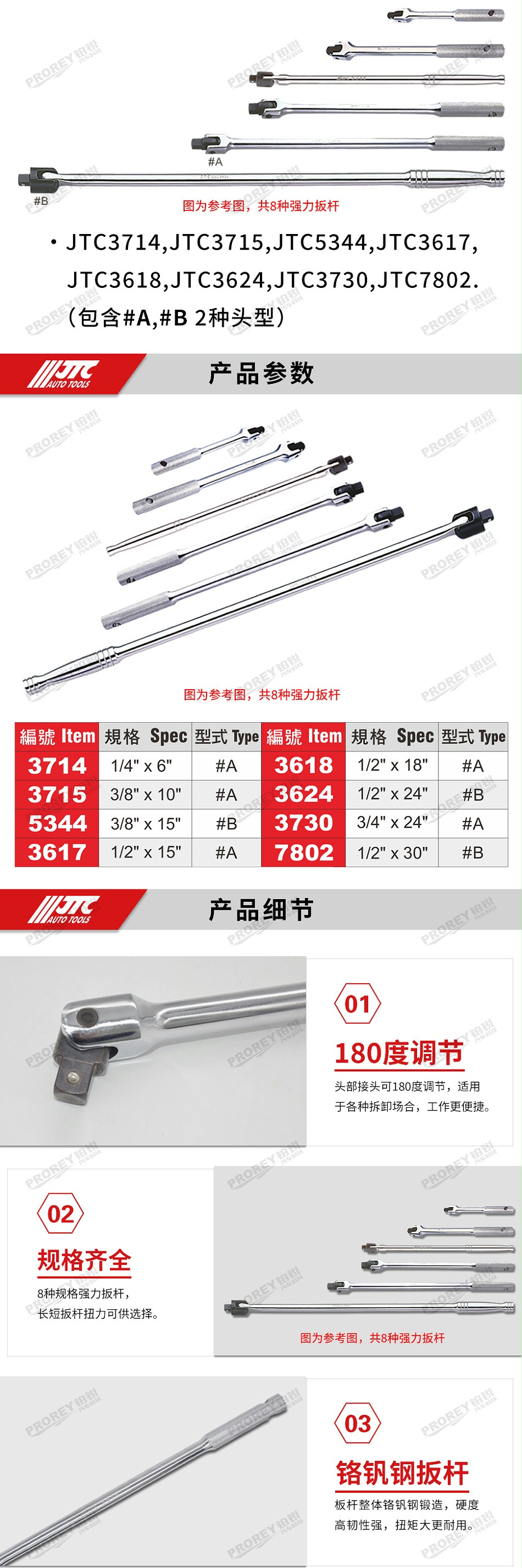 GW-130040704-JTC 3714 強(qiáng)力扳桿14英寸-2