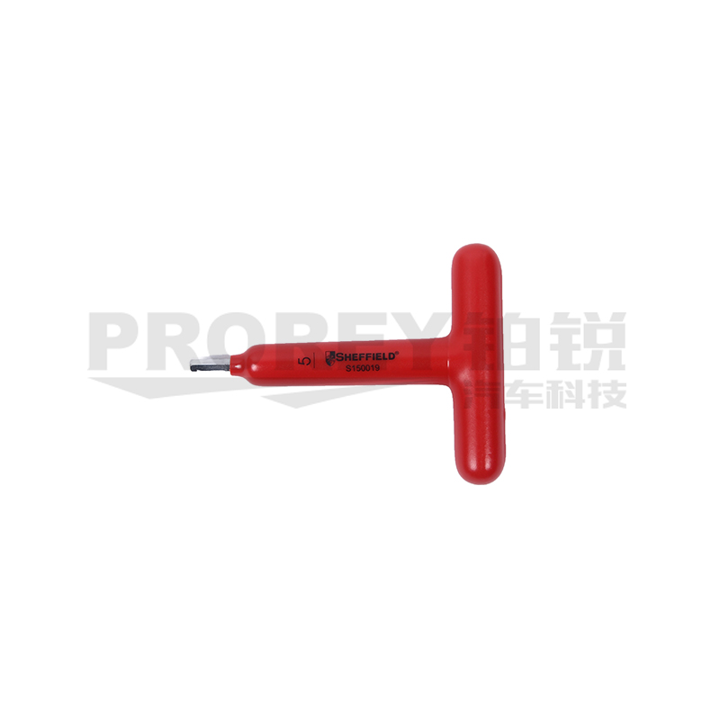GW-130035083-鋼盾 S150023 浸塑型單色絕緣T型內(nèi)六角扳手5-250mm