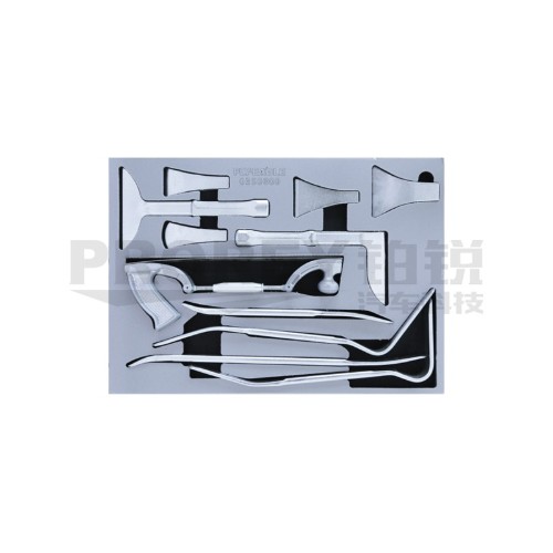 飛鷹 0350800 11件-車體鈑金撬棒與打板工具托