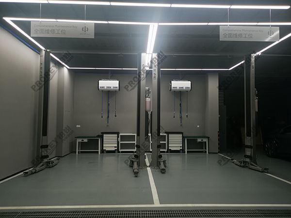 陜西高合4S店-西安華人運(yùn)通-機(jī)修車間3