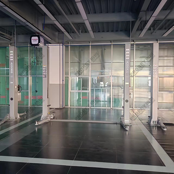 山東Icar4S店-濟(jì)南百靈鳥ICAR-浦力雙柱舉升機(jī)特寫圖3