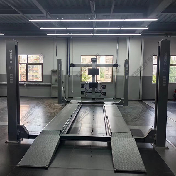 山東Icar4S店-濟(jì)南百靈鳥ICAR-浦力四柱舉升機(jī)特寫圖1