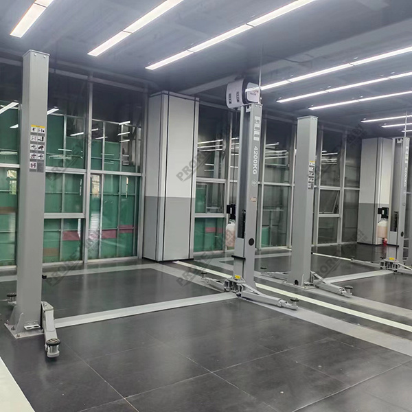 山東Icar4S店-濟(jì)南百靈鳥ICAR-浦力雙柱舉升機(jī)特寫圖1