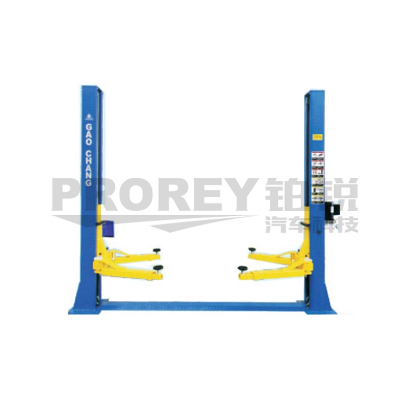 高昌 GS40TPF-A Pantone289C藍(lán) 380V 4T雙柱舉升機(手動雙邊解鎖)