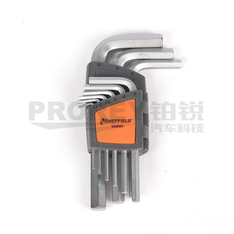 GW-130034070-鋼盾 S050004 9件套公制內(nèi)六角扳手