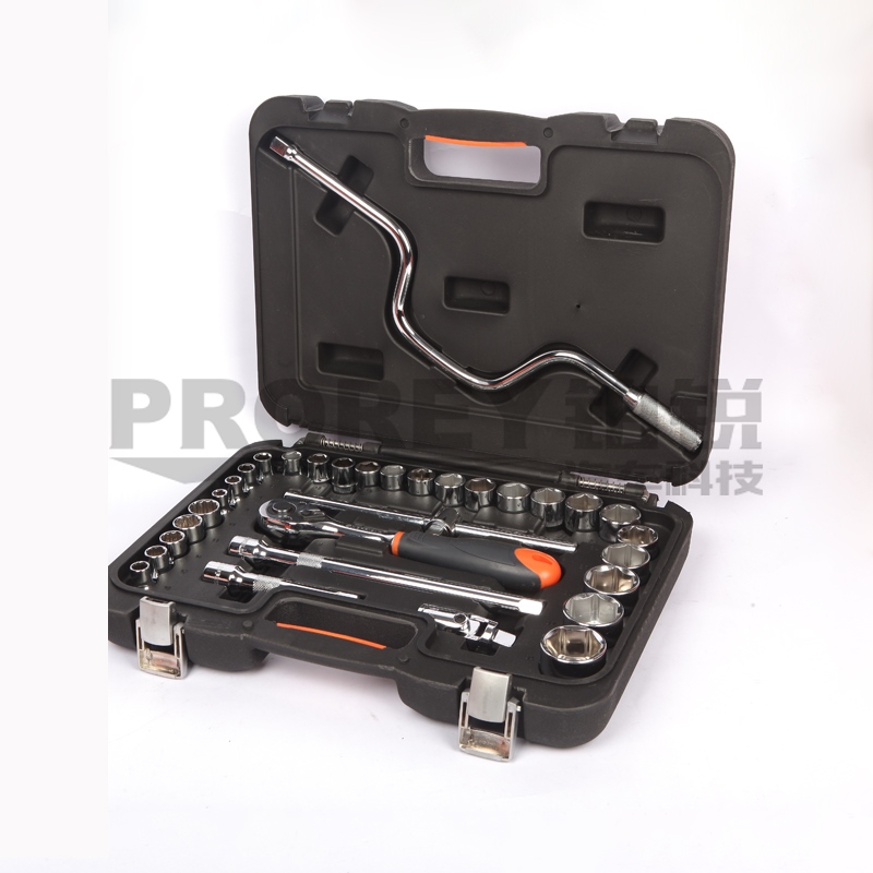 GW-130032793-鋼盾 S010032 32件套12.5mm系列公制組套 主圖