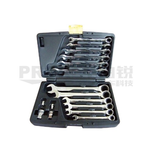 TJG S2304 16PCS棘輪梅開扳手組