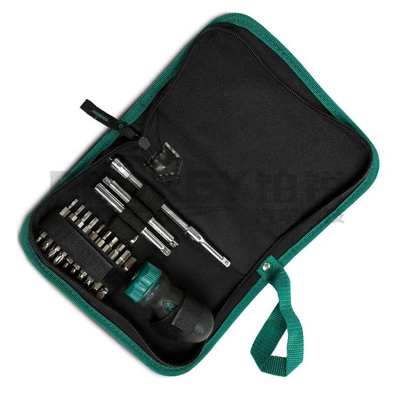 GW-130052161-世達(dá) 09342 25件短柄棘輪螺絲批組套-1主圖