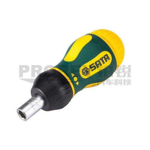 世達(dá) 09348 6件超短款棘輪螺絲批組套