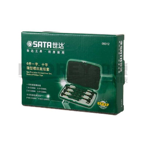 世達(dá) 09313 6件花形微型螺絲批組套