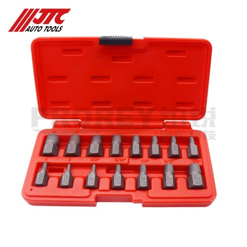 JTC4639 15PCS&nbsp;螺旋式凸軸防脫六角頭