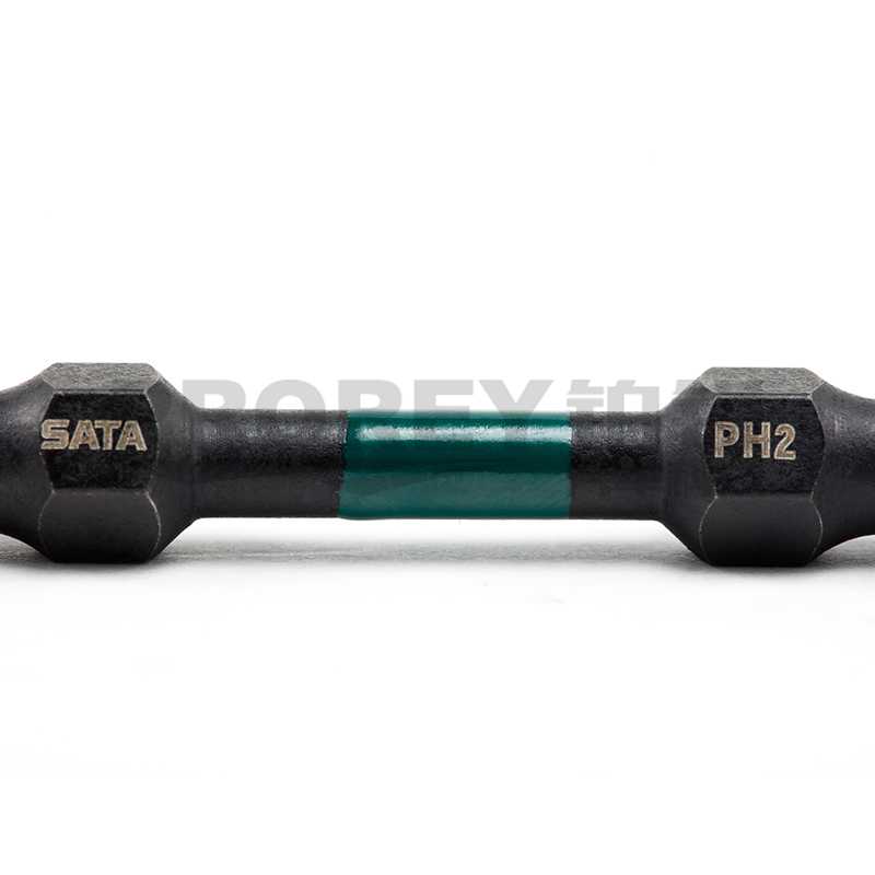 GW-130053247-世達(dá) 59801 10件套6.3mm系列65mm長(zhǎng)抗沖擊雙頭旋具頭 #1-#1-4