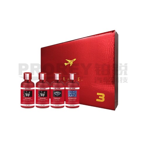 GLARE格耐 GL-012(4瓶/套) 3層無機疊加氟素鍍晶