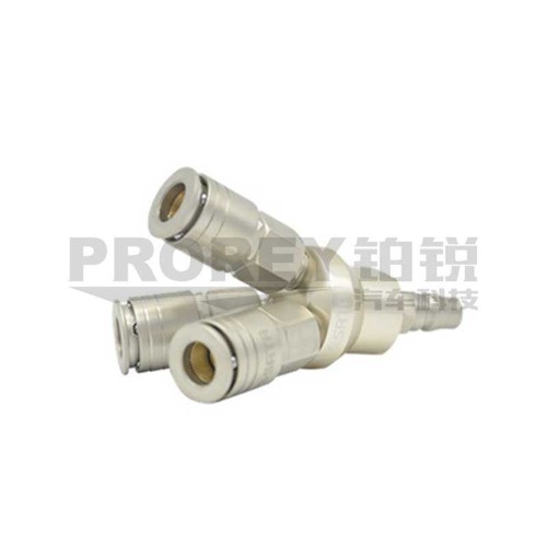 世達(dá) 29822 日式快插式快速接頭-帶進(jìn)氣插頭三通