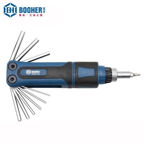 寶合 2010116 16件套多用棘輪式內(nèi)六角