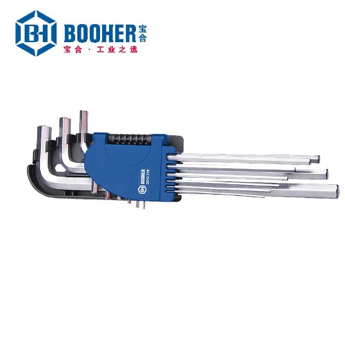 寶合 2010229 9件套公制特長平頭內(nèi)六角