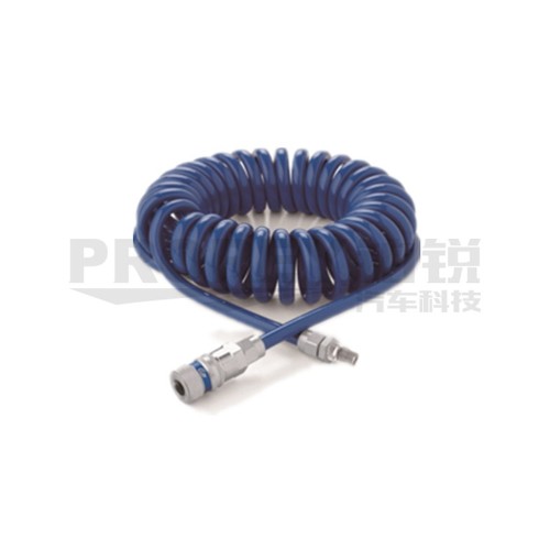12x8mm(9米PU管/藍色) 螺旋氣管