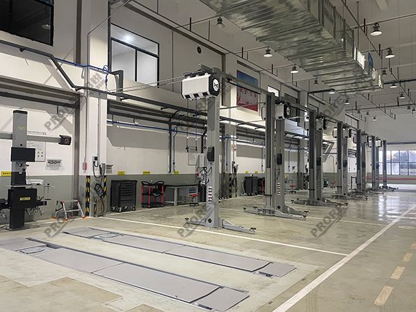 江西小鵬4S店-南昌恒望小鵬車間左側(cè)照