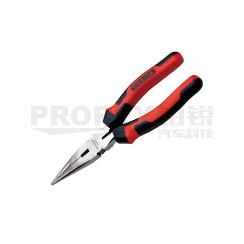 百思泰 42202 雙色柄尖嘴鉗 8英寸