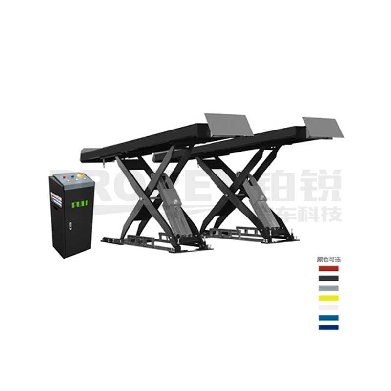 PULI 浦力 PL-P45 RAL7035 4.5T預檢平板藏地大剪舉升機