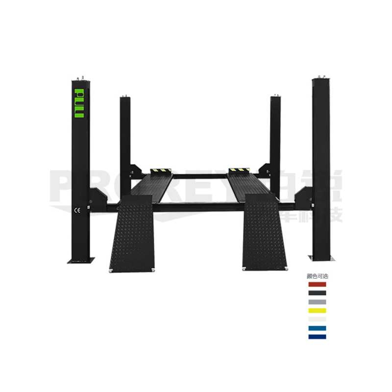 PULI 浦力 PL-F55 5010藍(lán) 380V 5.5T四柱平板舉升機(jī)(不含小車(chē))