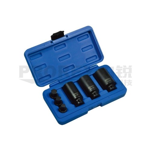 TJG B9152 6PCS 1/2英寸VW,AUDI傳動軸螺帽套筒