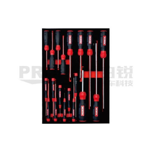 百思泰 M6302 20件花型/微型螺絲批工具托組套