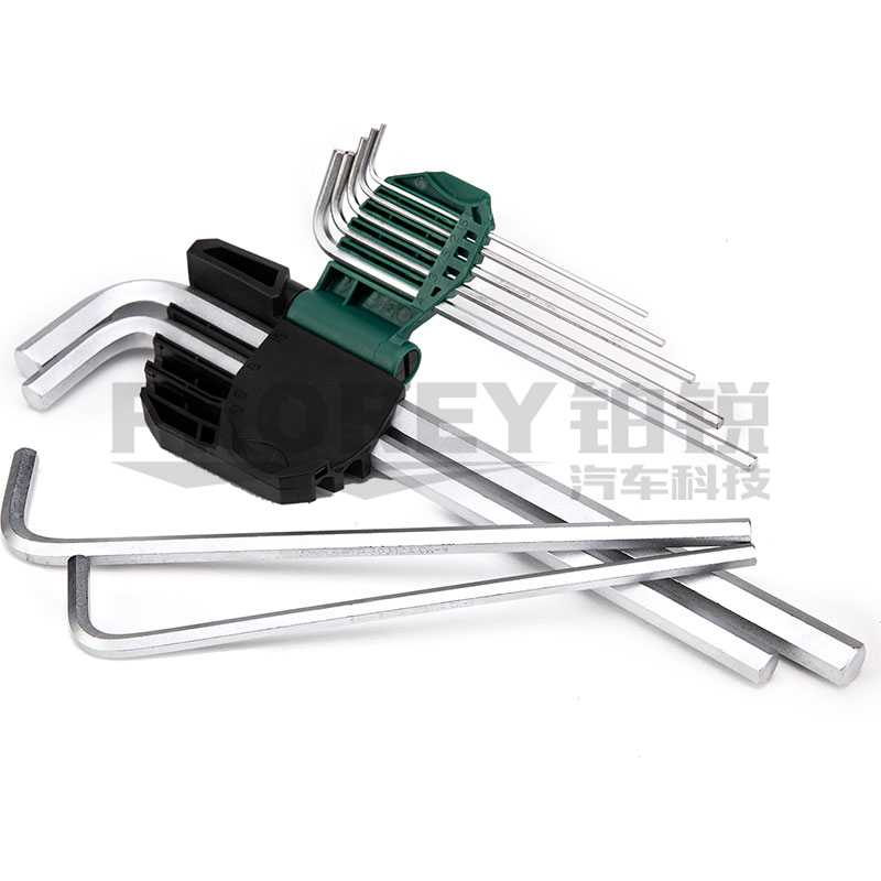 GW-130052132-世達(dá) 09103A 9件鉻釩鋼特長(zhǎng)內(nèi)六角扳手組套-5