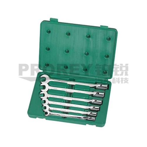 世達(dá) 09037 6件套公制全拋光兩用扳手