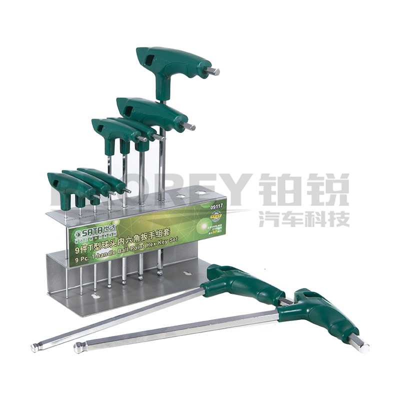GW-130051548-世達 09117 9件T型球頭內六角扳手組套-3