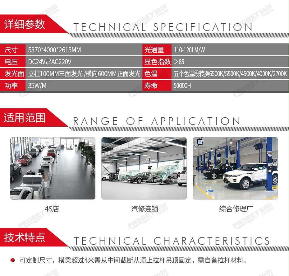 GW-190090105-POURMAN LS8003 無塵多功能美容工位照明系統(tǒng)-2