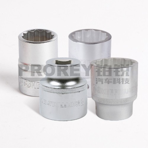 鋼盾 S012850 19mm系列公制12角標準套筒50mm